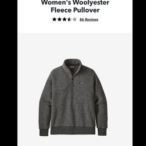 Patagonia woolyester pullover